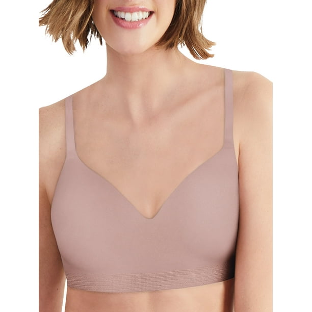 Hanes Ultimate Comfy Support Bra 2-Pack_Black w/Nude Hanes Ultimate Comfy Support Bra 2-Pack_Black w/Nude